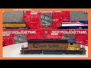 Scale Trains HO Scale SD40-2 Review!