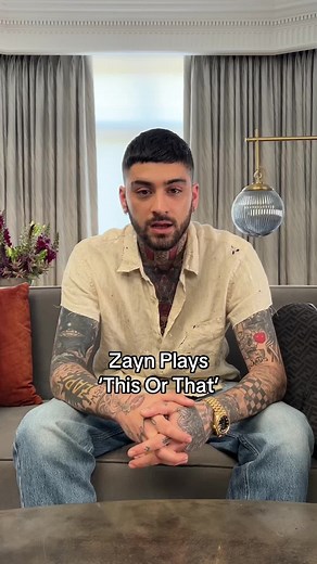 Zayn Malik this or that interview: Tattoos, London, Night in, and more!