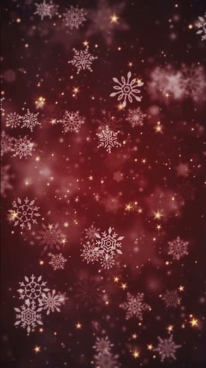 Festive Snowflakes Christmas Motion Background