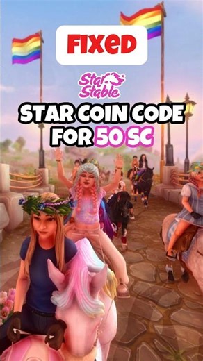 50 Star Coins Summer Daze Code FIXED 🧜‍♀️ Star Stable Online