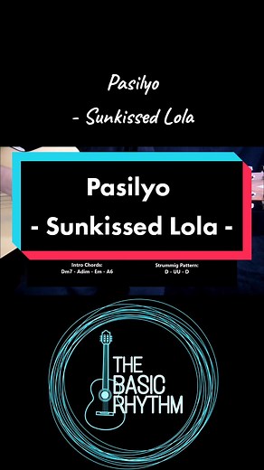 Ikaw at Ikaw - Guitar Chords Tutorial for Sunkissed Lola