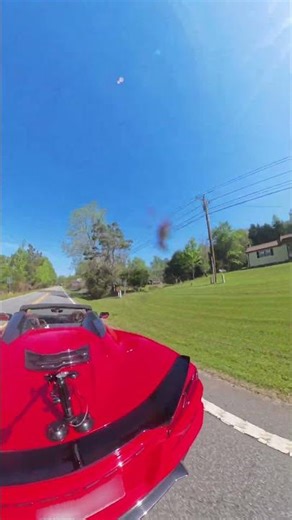 C8 Z06 taxing before take off, best mountain car ever