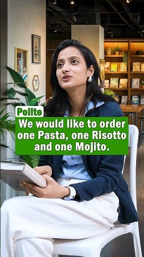 Rude VS Polite English | Conversation at the Restaurant #english #learnenglish #viralvideo #ielts