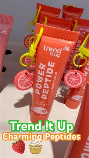 NEU bei dm! 🍓🧁 trend it up Charming Peptides Limited Edition #shorts