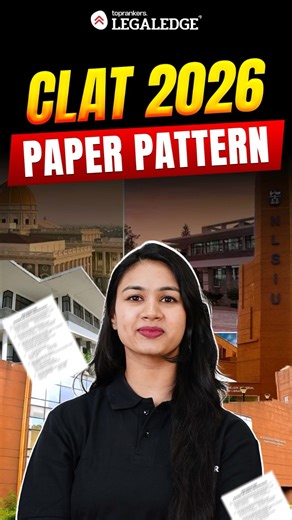 CLAT 2026 Paper Pattern Explained! #clat2026 #clatpaperpattern