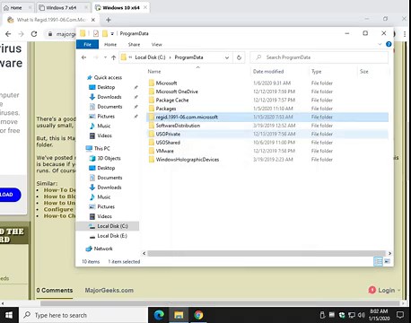 What Is Regid.1991-06.Com.Microsoft and Can You Delete It? - MajorGeeks
