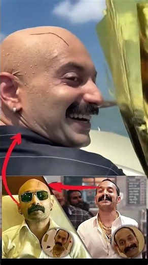 Pushpa fahad head meakup making #pushpa2 #pushpa #fahad #alluarjun #trophy #ai