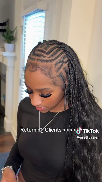 Fulani Braids with Quick Weave in Atlanta