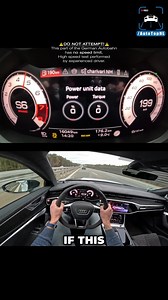 Audi RS6 GT 1 of 660 on the AUTOBAHN!! | AutoTopNL