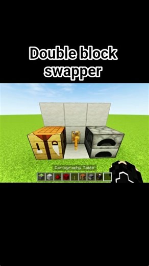 Double block swapper. Bedrock/PE