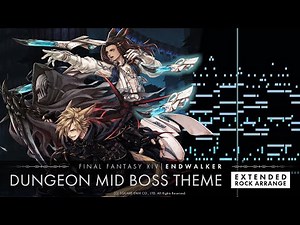 【FF14】ENDWALKER : Dungeon Mid Boss Theme ( Extended Rock Arrange )