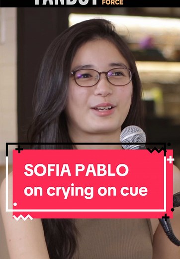 Sofia Pablo Reveals How to Cry on Cue