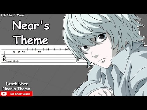 Death Note OST - Near's Theme Guitar Tutorial