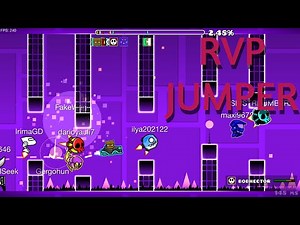 *GLOBED* RVP Jumper 100% | Geometry Dash
