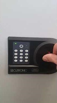 Burg Wächter safe with Secutronic lock