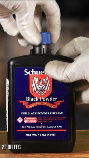 What does Black Powder Look Like Up Close? #military #gun #history #muzzleloading