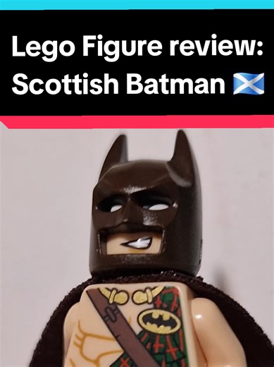 Scottish Batman Lego Figure Review: 9/10 Rating