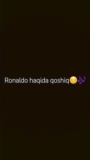 ronaldo haqida qoshiq😔🎶 #rekkkkkk #realmadrid