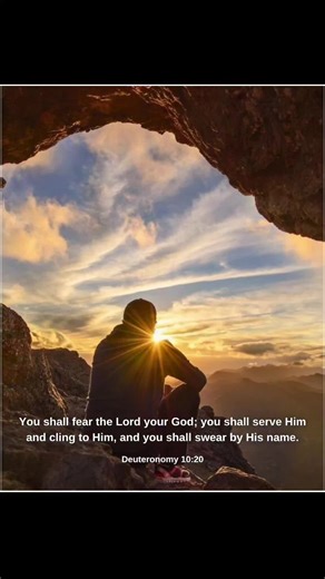 #greenscreen Deuteronomy 10:20 Moses reminds Israel that love and loyalty to YHVH flow from reverence and active relationship. To “hold fast” to Him means to cling with unwavering trust, knowing He alone is faithful and true. In a world pulling us in many directions, this call invites us to anchor our hearts in the one who never changes. To serve Him wholeheartedly and live each day as an act of worship. . . . #FaithOverFear #HoldFastToGod #TrustGod #DailyDevotion