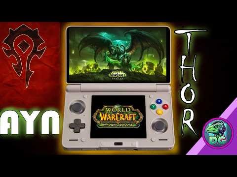 AYN Thor: WoW Remote Play on Tiny Handheld