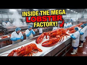 Inside a Lobster MEGA FACTORY: Millions Exported Daily!
