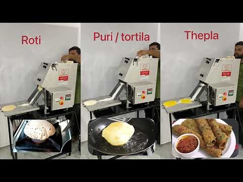 Roti Maker Machine | Chapati Maker | Chapati Press Machine - Easy & Quick Chapati Making Tutorial