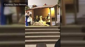 VIDEO: Kids fight over baby Jesus in East Tennessee Nativity pageant