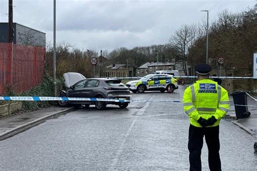 Man rushed to hospital after crash blocks Halifax road and air ambulance called
