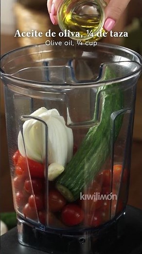 Gazpacho de tomate | kiwilimón recetas