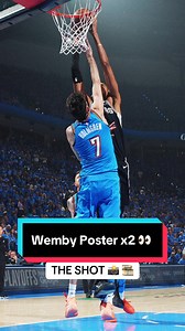 Wemby Two-Hand Poster Slam on Chet — Spurs Highlight