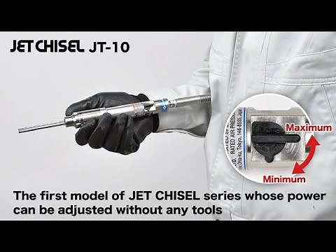 [NITTO KOHKI] JET CHISEL JT-10 : Needle Scaler