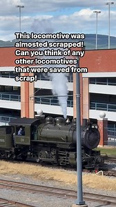245K views · 6.6K reactions | This Baldwin Locomotive was saved from the scrap yard! Can you think of other trains that were saved from the scrap yard? #trains #steamlocomotives #bigtrains #steamlocomotive #railroadhistory #locomotive #steamlocotive | Big Trains | Facebook