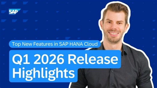 Top New Features in SAP HANA Cloud | Q1 2026 Release Highlights | Mauro Salmoiraghi
