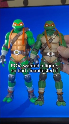 full review on em tmrw!! #actionfigures #figtok #fortnite #tmnt #collection #toys #ninjaturtles