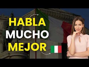 If you already know BASIC ITALIAN, learn THIS to SPEAK BETTER