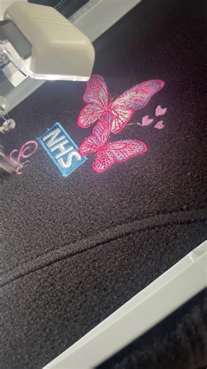 Love this design 💖💞💗🩷 Any custom design available #nhs #nurse #fleece #fyp #custom