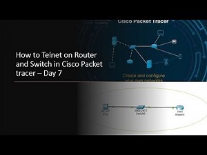 CCNA 200-301 Full Course in Tamil Day 7 - How Telnet works on Router and Switch using Packet tracer