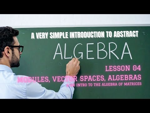 Modules, Vector Spaces, and Algebras