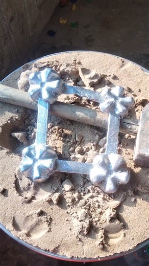 Perfect Metal Casting in Foundry Satisfying Process #metalcasting #shorts