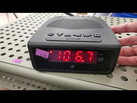 GPX C224B Clock Radio