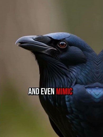 Ravens Can Mimic Human Speech 😲 | Shocking Bird Intelligence Explained