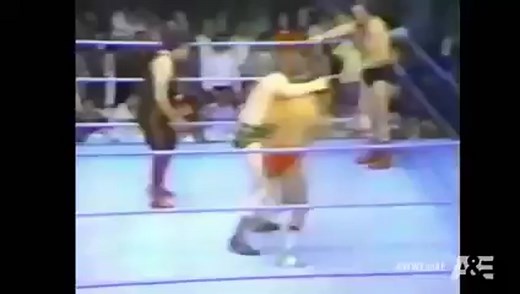 Rowdy Roddy Piper plays La Cucaracha instead of the Mexican National Anthem. #RowdyRoddyPiper #WWELegends