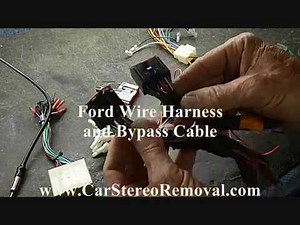 Wire Harness and Color Codes for Ford, Lincoln, Mercury = Car Stereo HELP