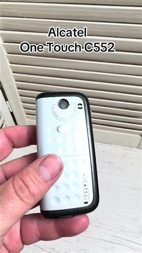 Alcatel One Touch C552 — компактна класика 2000-х #oldphone #nostalgia
