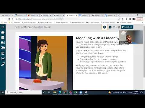 Edmentum Algebra1 Unit5 Systems of Linear Equations