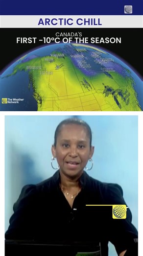 On Monday, September 8, a temperature of -10.3°C was recorded in Isachsen, Nunavut, marking Canada’s first plunge to this figure in early September. Watch more video: https://ow.ly/JxTZ50WTSmK | The Weather Network