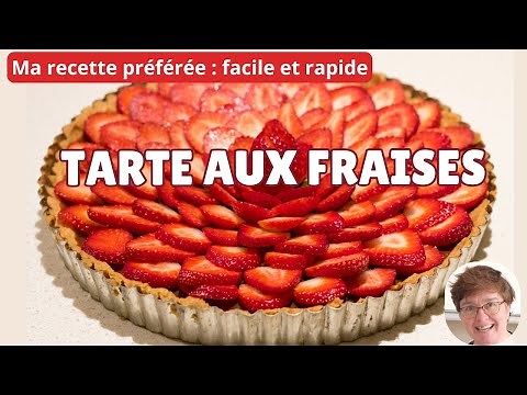 🍓My favorite recipe: Easy, quick STRAWBERRY TART