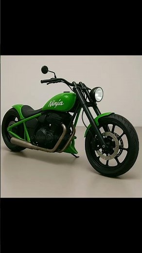 Kawasaki ninja chopper