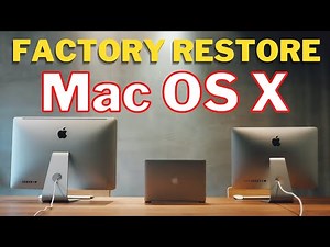 3 Easy Ways To Restore Mac OS X To Factory Settings | All Mac Models