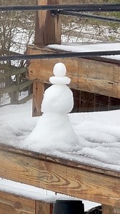 Snow person | Exploring Alabama